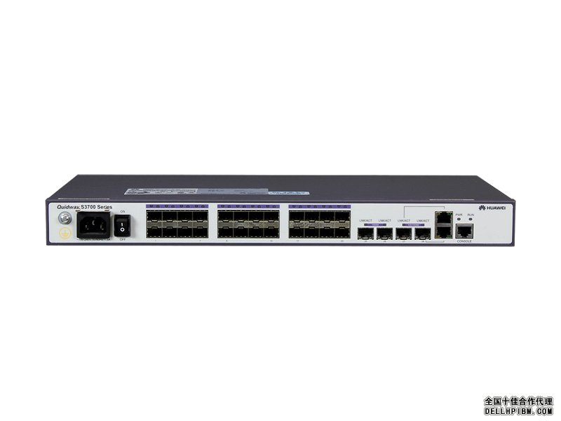 ��Ϊ��HUAWEI��S3700-28TP-EI-24S-AC������ 24������SFP,4��ǧ��SFP,2������ǧ�׿�