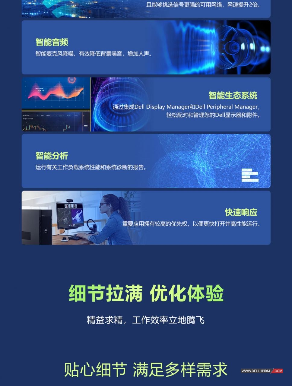 戴尔Dell Precision T3680图形工作站深度学习设计渲染数据采集设计师电脑(英特尔酷睿 i7-14700K 3.4GHz 二十核心|64GB内存|1TB PCIe固态硬盘|RTX3090显卡|三年保修)