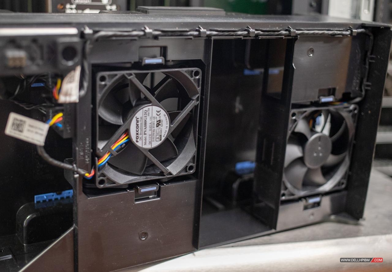 View of the Cooling solution for the Precision 7960